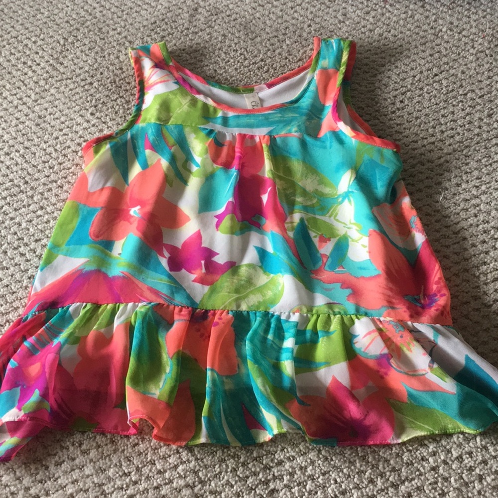 Cherokee Peplum Top